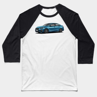 BMW 2 Series Gran Coupe Seaside Blue Metallic Baseball T-Shirt